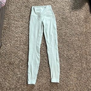 Lululemon mint align leggings